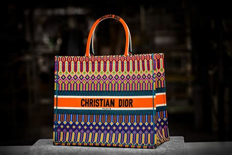 dior orange tote|christian Dior book tote personalized.